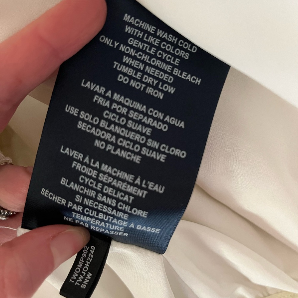 Tommy Hilfiger Women's Off-White Teddy Jacket - Picture 10 of 10